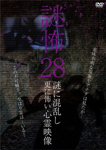 Póster de 謎怖 28 謎に混乱し更に怖い心霊映像