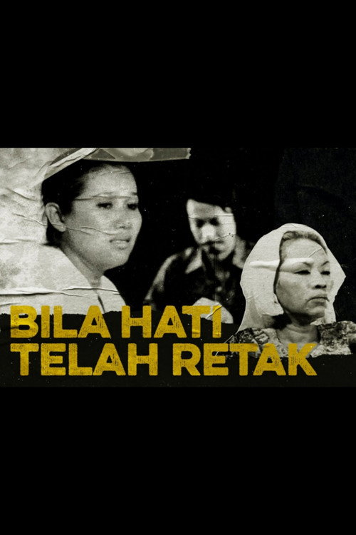 Póster de Bila Hati Telah Retak