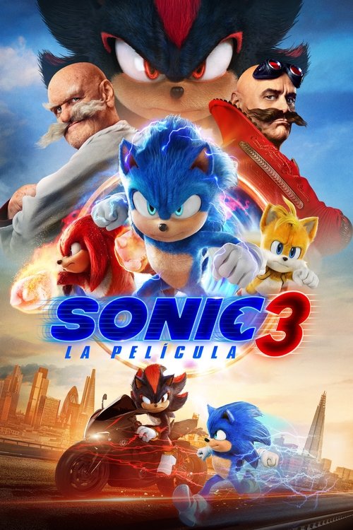 Póster de Sonic 3: La película