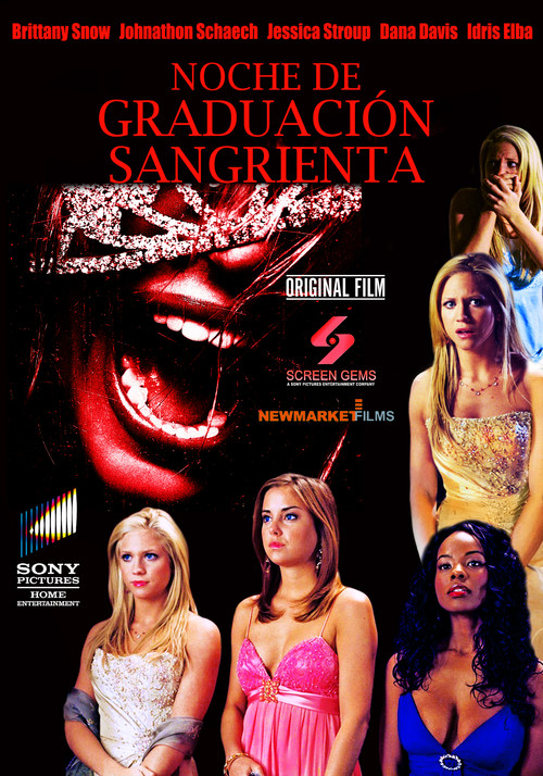 Póster de Noche de graduacion sangrienta