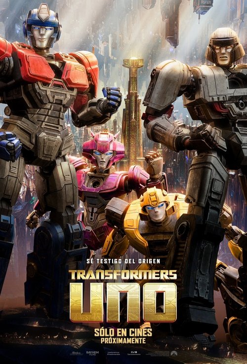 Póster de Transformers Uno