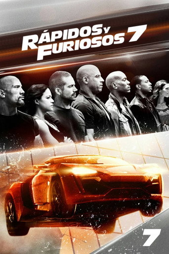 Póster de Rápidos y Furiosos 7