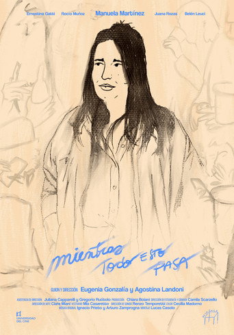 Póster de Mientras todo esto pasa