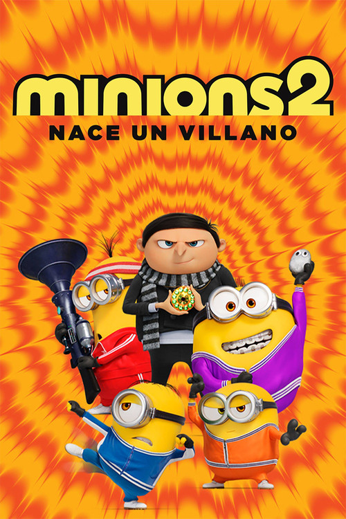 Póster de Minions: Nace un villano