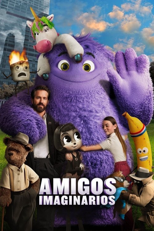 Póster de Amigos imaginarios