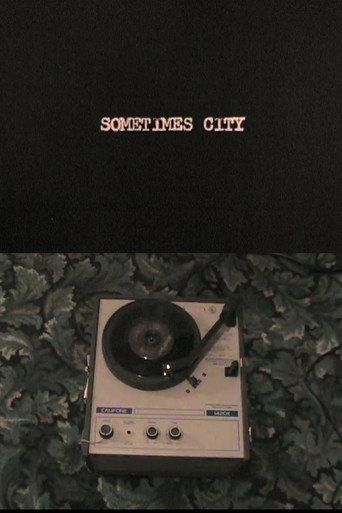 Póster de Sometimes City