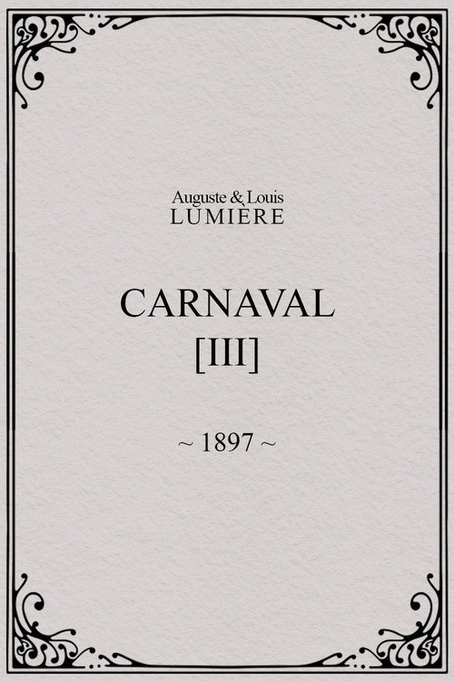 Póster de Carnaval, [III]