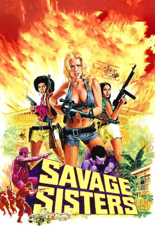Póster de Savage Sisters