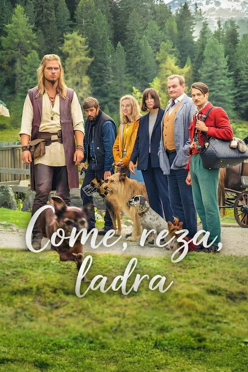 Póster de Comer, rezar, ladrar