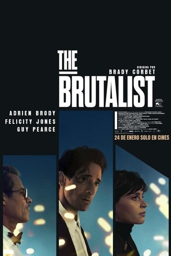 Póster de El brutalista