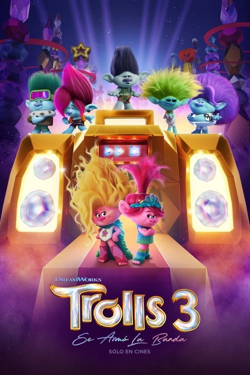 Póster de Trolls 3: Se armó la banda