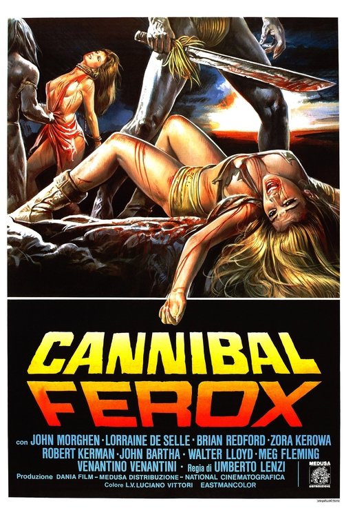 Póster de Los últimos caníbales