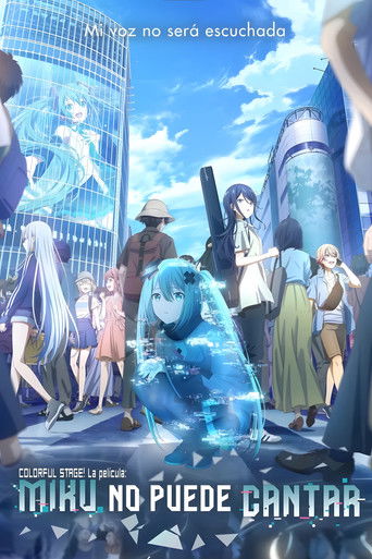 Póster de COLORFUL STAGE! La película: Miku no puede cantar