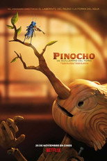 Póster de Pinocho de Guillermo del Toro