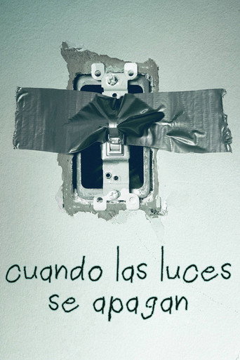 Póster de Cuando las luces se apagan