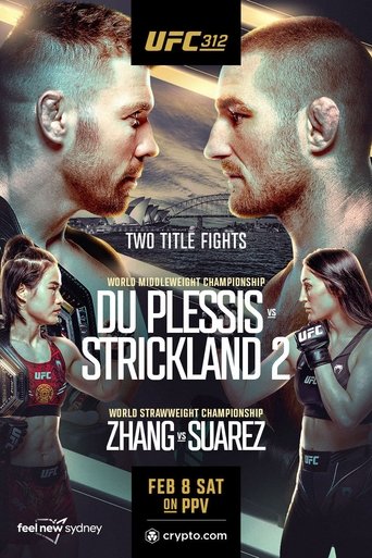 Póster de UFC 312: Du Plessis vs. Strickland 2