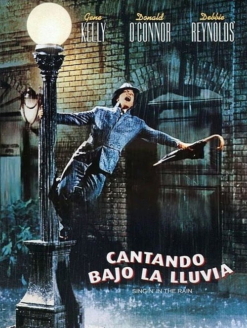 Póster de Cantando bajo la lluvia