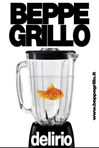 Póster de Beppe Grillo: Delirio Tour