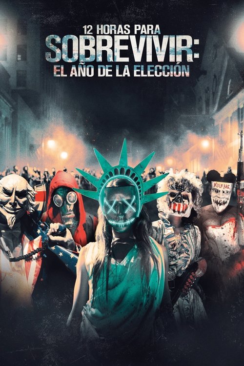 Póster de 12 Horas para sobrevivir: El Año de la Elección