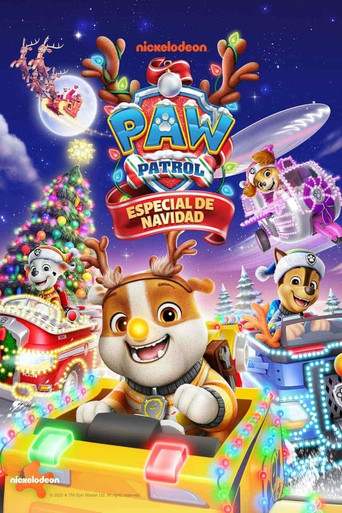 Póster de PAW Patrol especial de Navidad