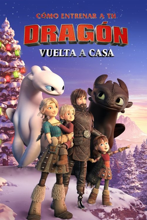 Póster de Cómo Entrenar a tu Dragón: Regreso a Casa