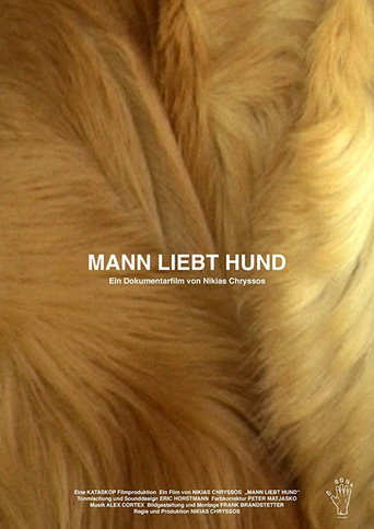 Póster de Mann liebt Hund