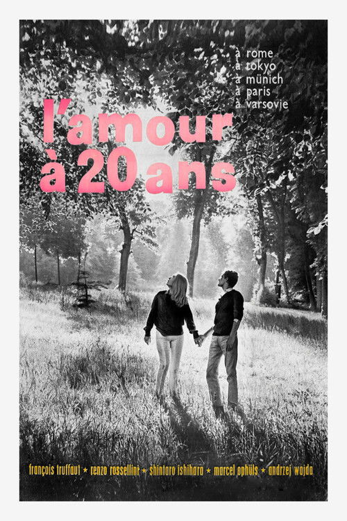 Póster de L'Amour à vingt ans