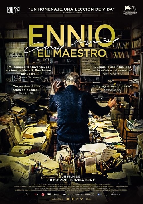 Póster de Ennio: El maestro