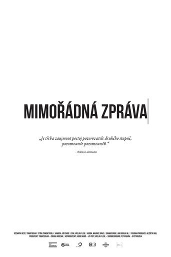 Póster de Mimořádná zpráva