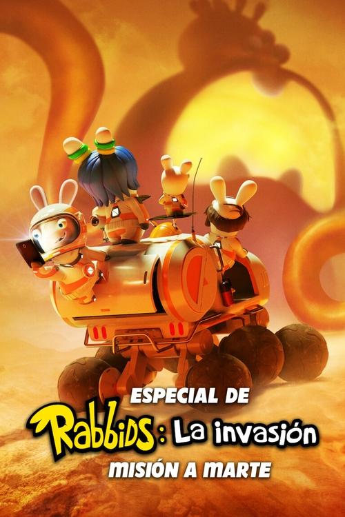 Póster de Rabbids: La invasión – Misión a Marte