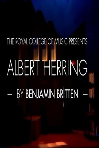 Póster de Britten - Albert Herring