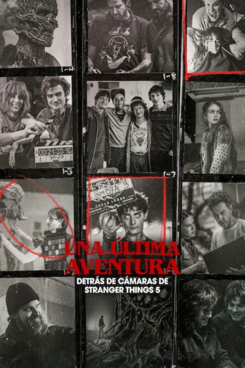Póster de Una última aventura: Detrás de cámaras de Stranger Things 5