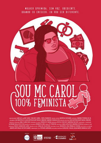 Póster de Eu Sou MC Carol, 100% Feminista
