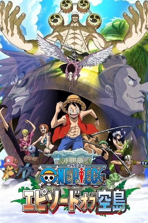 Póster de One Piece: Episodio de las Islas del Cielo Skypiea