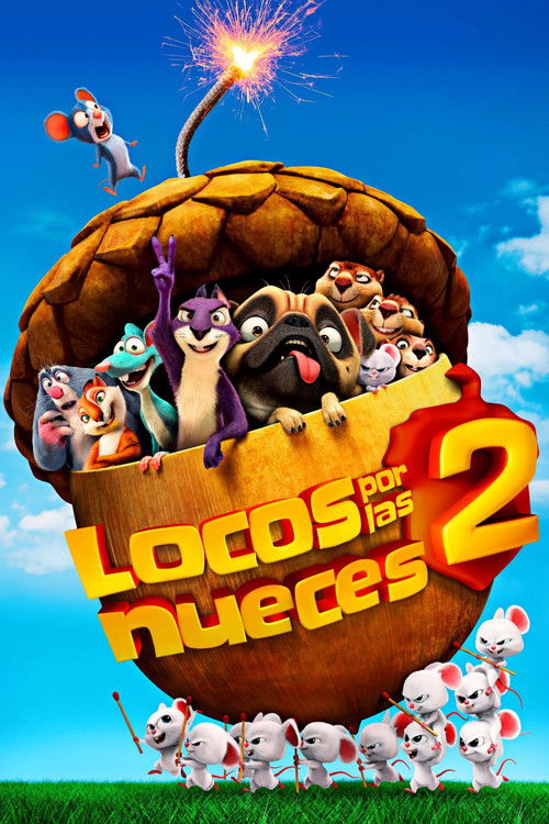 Póster de Locos por las nueces 2