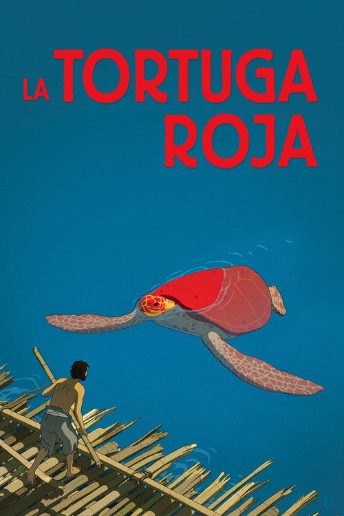 Póster de La tortuga roja