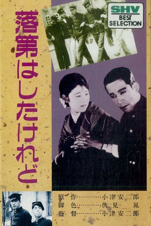 Póster de 落第はしたけれど