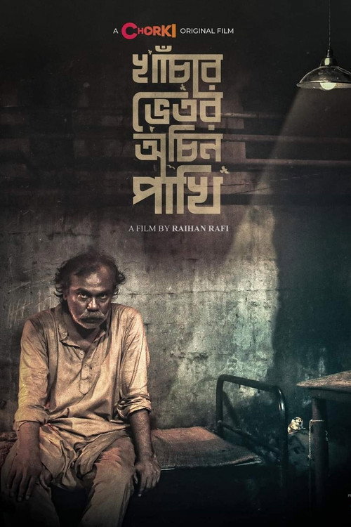 Póster de Khachar Bhitor Ochin Pakhi