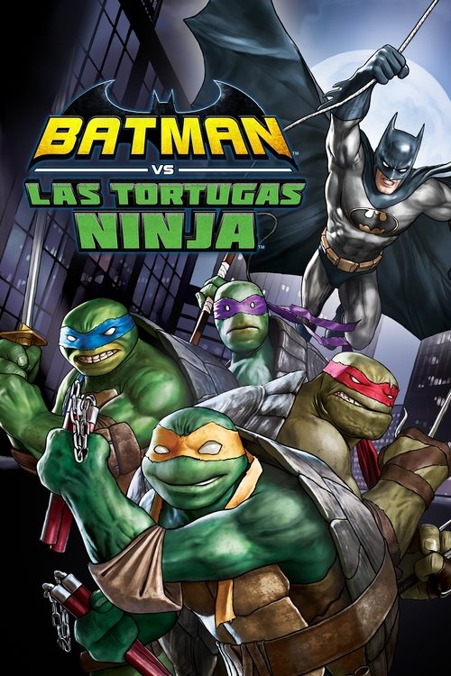 Póster de Batman y las Tortugas Ninja