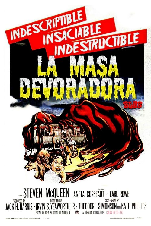 Póster de La mancha voraz