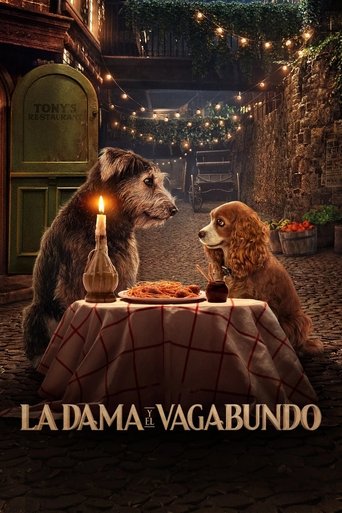 Póster de La Dama y el Vagabundo