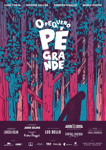 Póster de O Pequeno Pé Grande