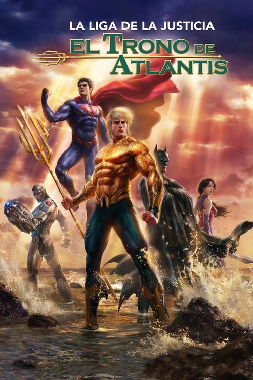 Póster de La Liga De La Justicia: El Trono De Atlantis