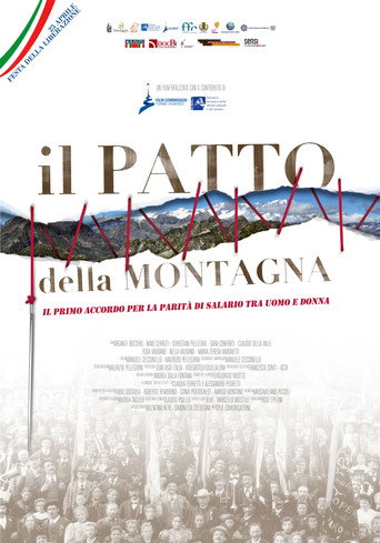Póster de Il patto della montagna