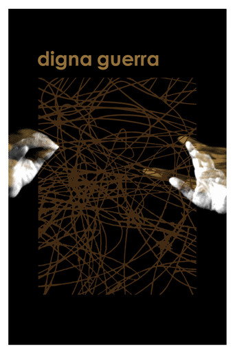 Póster de digna guerra