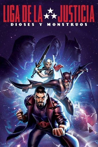 Póster de Liga de la justicia: Dioses y monstruos