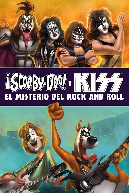 Póster de Scooby-Doo! y Kiss: el misterio del Rock and Roll