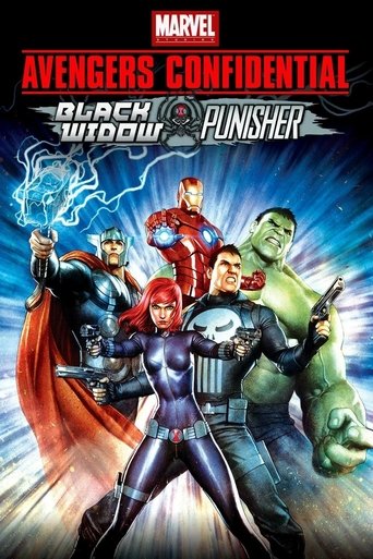 Póster de Avengers Los archivos secretos Black Widow y Punisher