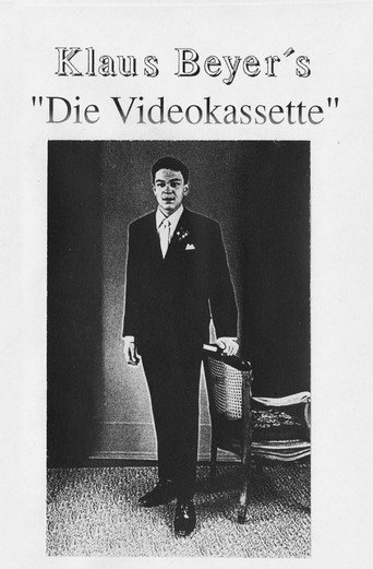 Póster de Klaus Beyer's "Die Videokassette"