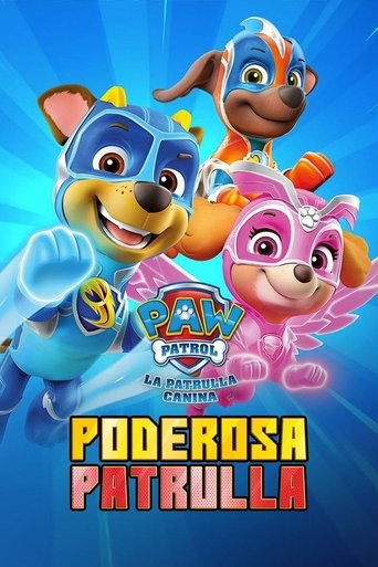 Póster de Patrulla de Cachorros La Poderosa Patrulla